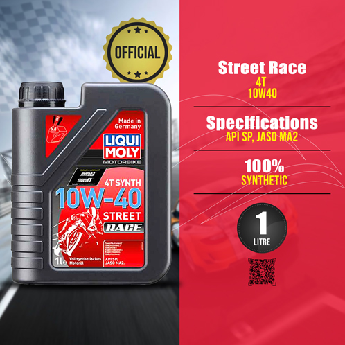 Liqui Moly 10W40 Synthetic Street Race