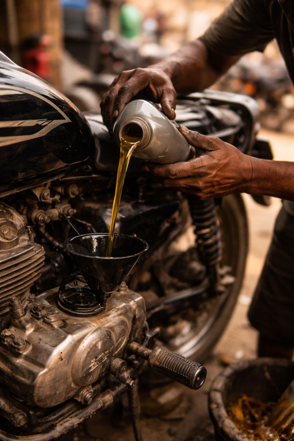 Bajaj Pulsar 150 ইঞ্জিন অয়েল